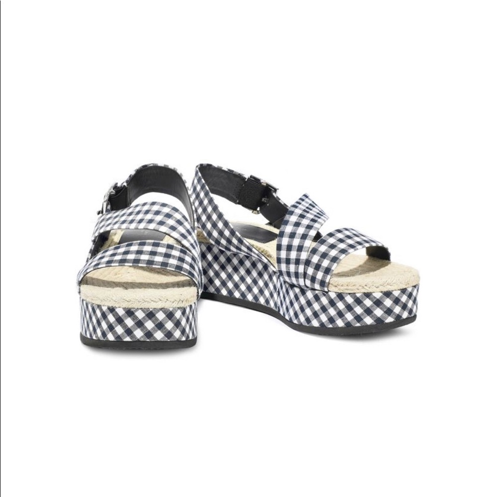 🔥Rag & Bone gingham platform sandals🔥 - Picture 3 of 8